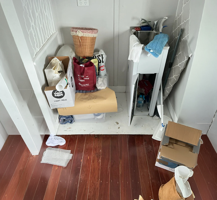 Building inspector conducting a pre purchase property inspection in Sunshine Coast